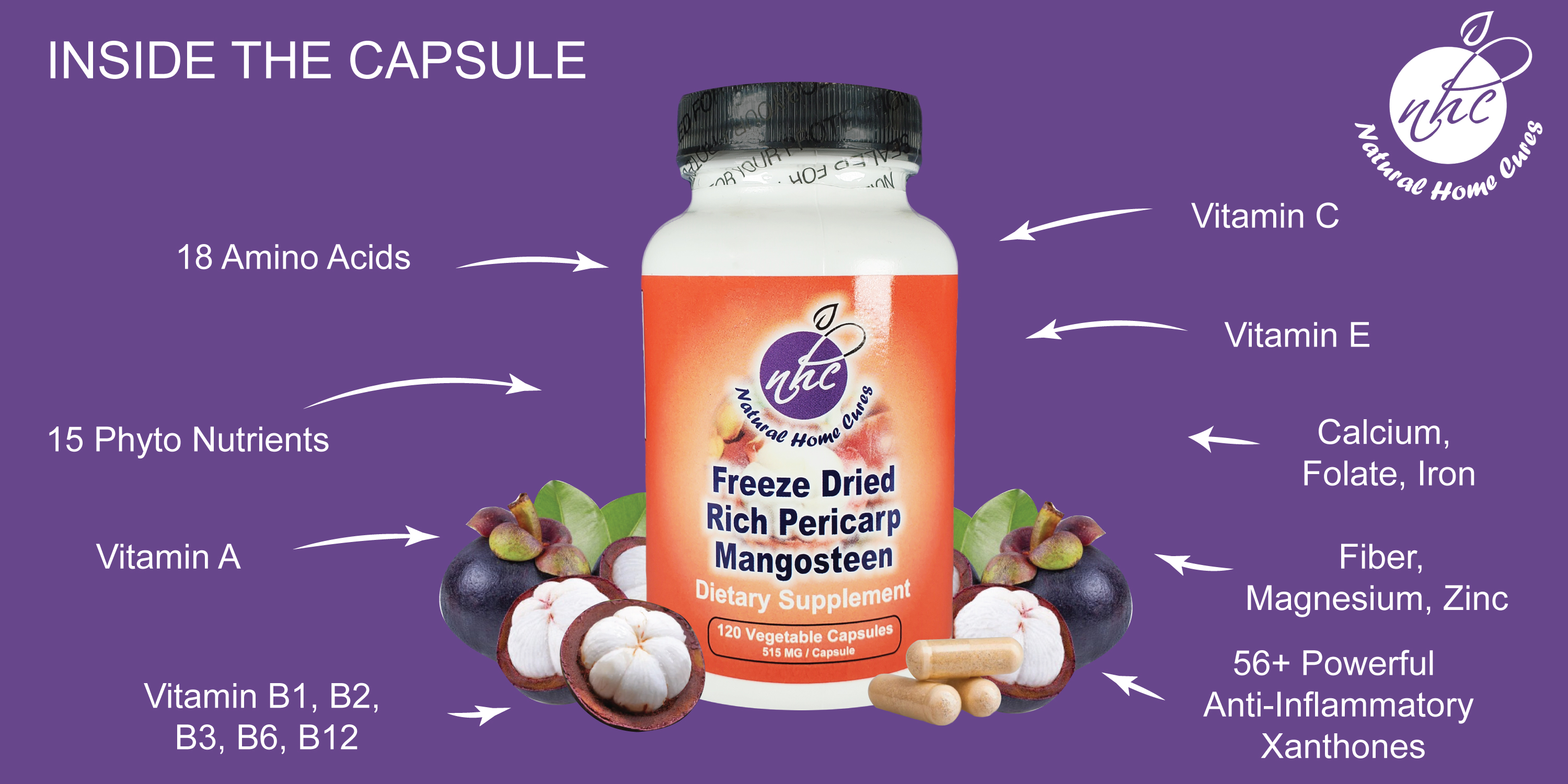 Natural Home Cures Freeze Dried Rich Pericarp Mangosteen Contains Natural Home Cures Freeze Dried Rich Pericarp Mangosteen Contains